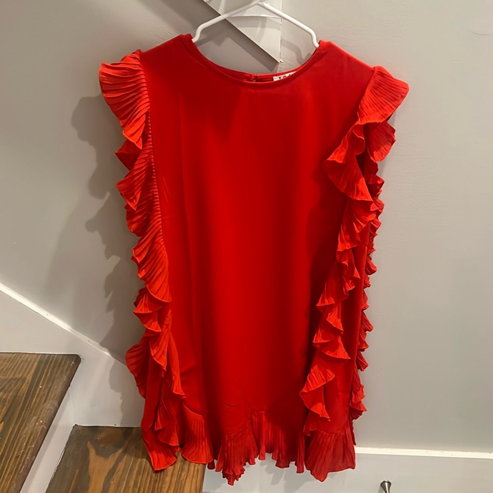 Bright Red Boutique Dress, Size M